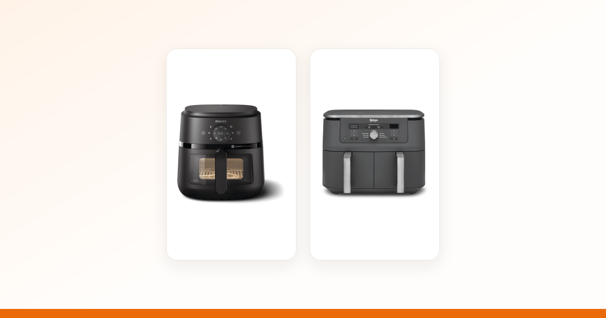 Airfryer met enkele of dubbele mand: wat kies je?