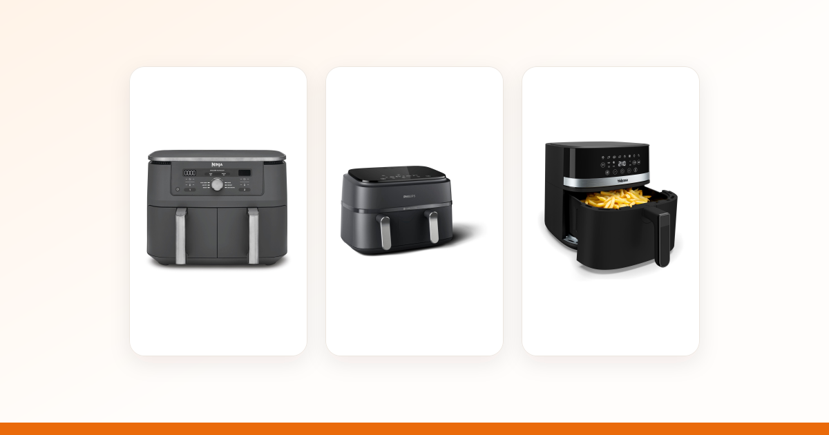 Beste airfryer voor een groot gezin (XXL en dubbele mand)