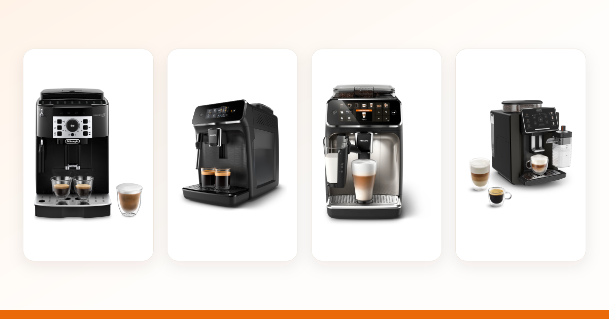 Beste koffiemachine met bonen (vers gemalen)