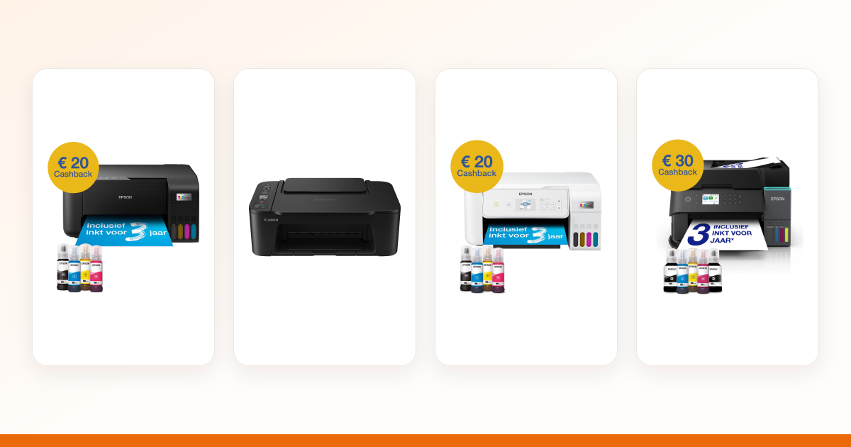 Beste printer van 2026: inkttank en inkjet vergeleken op printkosten