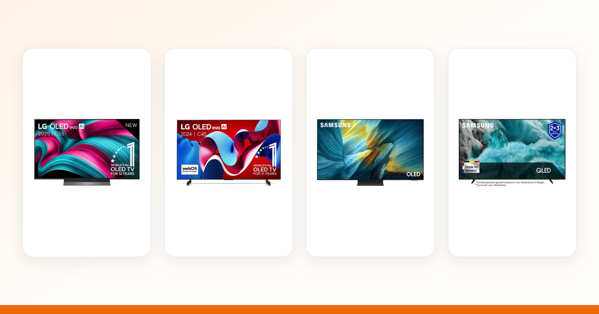Beste tv van 2026: OLED, QLED en LED vergeleken op beeld en prijs