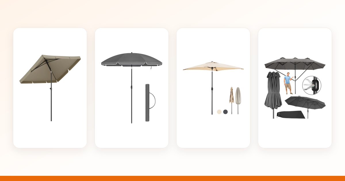 Parasol kopen: waar moet je op letten?
