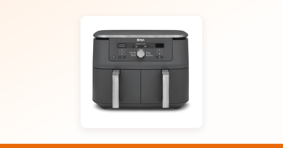 Ninja Dubbele Airfryer XXL review: 9,5 liter dual zone