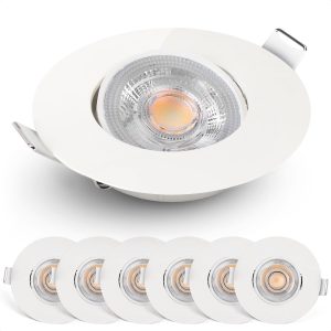 Beoordeling: Emos 6x dimbare witte inbouwspots — compact en warm
