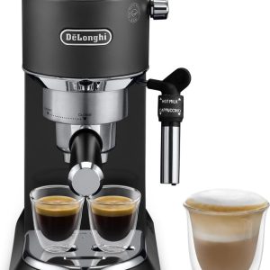 De'Longhi Dedica EC685.BK — compacte zwarte pistonmachine