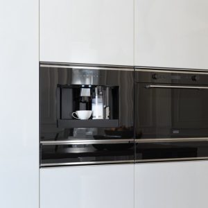 Franke FMY 45 CM XS — compacte zwarte inbouwkoffiemachine
