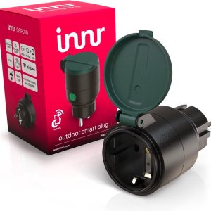 Innr Zigbee Outdoor Smart Plug — waterdicht, met energiemeter en Hue‑compatibel