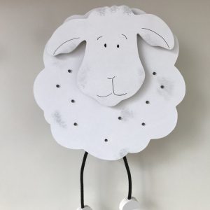 Lief Schaapje Wandlamp — Sfeervol met 10 LED's