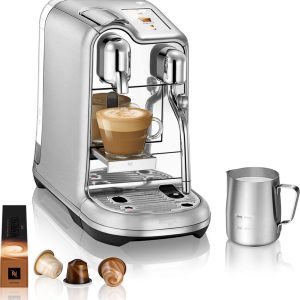 Nespresso Sage Creatista Pro - Koffiecupmachine - Stainless Steel review: barista espresso