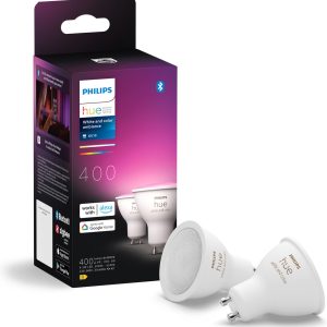 Philips Hue Spot GU10 2‑pack — Kleur & wit