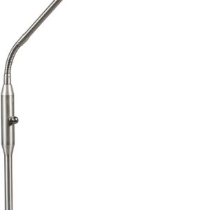 QAZQA Eva staande leeslamp — strak en functioneel