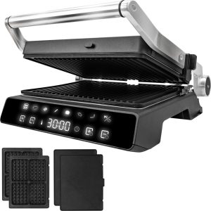 Review: AoraKitchen 180° Contactgrill — 6 platen, 2000W