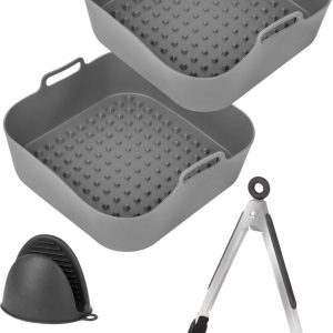 Review: AoraKitchen 5‑delige siliconen airfryer set (20 cm)