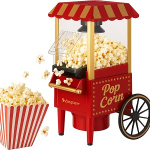 Review: Beper BT.651Y Popcornmachine (rood)