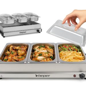 Review: Beper RVS Buffet Warmer (2x2,4 L + 2x1,1 L)
