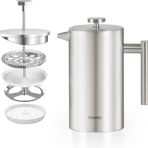 Review: Blumtal 600 ml RVS dubbelwandige French Press
