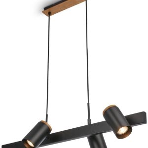 Review: BRILONER Duta — 4‑lichts industriële hanglamp