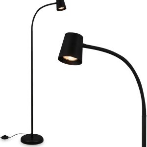 Review: BRILONER Skriva vloerlamp (zwart, 127,5 cm)