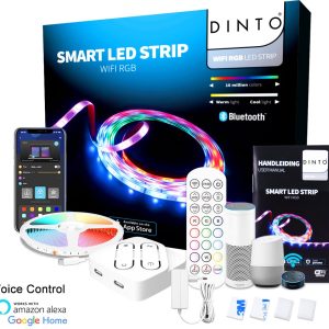 Review: DINTO® Smart LED-strip 5 m — WiFi, app & 16 miljoen kleuren