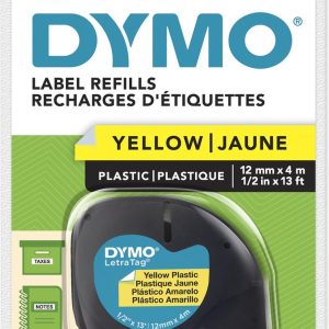 Review: DYMO LetraTag originele gele 12 mm labels