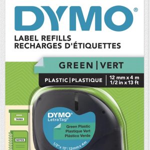 Review: DYMO LetraTag originele groene zelfklevende labels (12 mm)