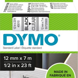 Review: DYMO originele D1 12 mm doorzichtige labels