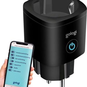 Review: Gologi slimme stekker — energiemeter en spraakbesturing