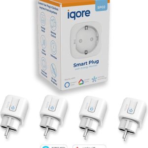 Review: Iqore 4x Slimme WiFi-stekker — energiemeter & timer