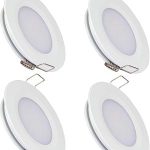 Review: LED Inbouwspots (set van 4) — 3000K, IP65