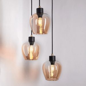 Review: LumenXL Stockton 3‑lichts (Zwart / Amber)