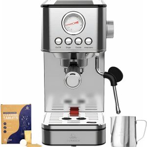 Review: LunaSea RVS pistonmachine — 20 bar, compleet pakket