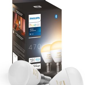 Review: Philips Hue E14 kogellamp 2‑pack — warm‑tot‑koelwit
