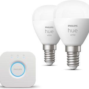 Review: Philips Hue E14 Starterspakket — warmwit licht + Hue Bridge