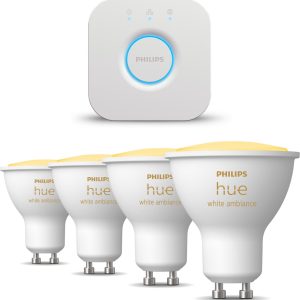 Review: Philips Hue GU10 Starterspakket (4 spotjes + Bridge)
