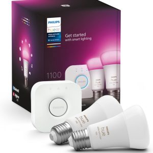 Review: Philips Hue Starterkit (wit+kleur, 2×9W E27 met Bridge)