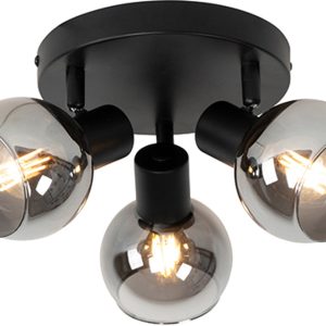 Review: QAZQA Vidro Art Deco 3‑licht plafondspot (Ø35 cm)