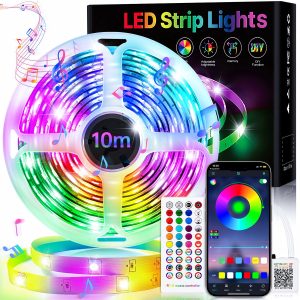 Review: Rayofi 10m LED-strip — Smart app, IR & Muziek‑sync