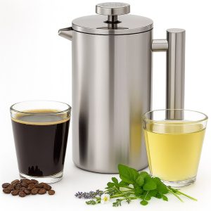 Review: RVS French Press met theefilter (1L)
