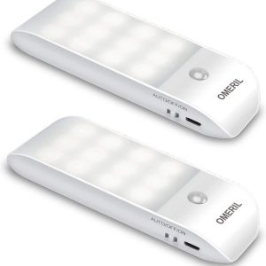 Review: Techole LED-nachtlampje (2x) — 24 LED, USB & bewegingssensor