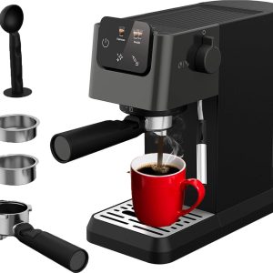 Review: Zwarte espressomachine