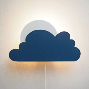 Schattige Maantje-wandlamp voor babykamer