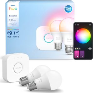 Test: Philips Hue Essential starterkit (2× A60, Bridge)