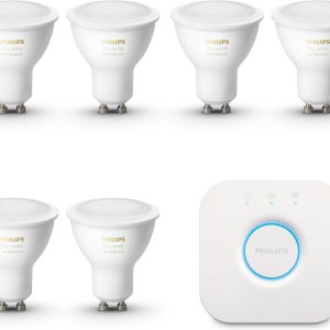 Test: Philips Hue White Ambiance GU10 starterspakket — 6 spots + Bridge