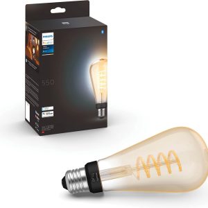 Title: Philips Hue Filament ST64 E27 — warm tot koelwit