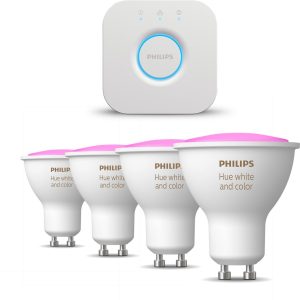 Title: Philips Hue GU10 Starterspakket — Kleur en sfeer in één