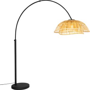 Title: QAZQA Pua booglamp — sfeervol en natuurlijk