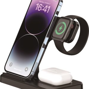 3-in-1 draadloos oplaadstation review: opvouwbaar reisaccessoire