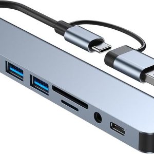 8-in-1 USB C Adapter review: sneller 100W opladen en Ethernet hub