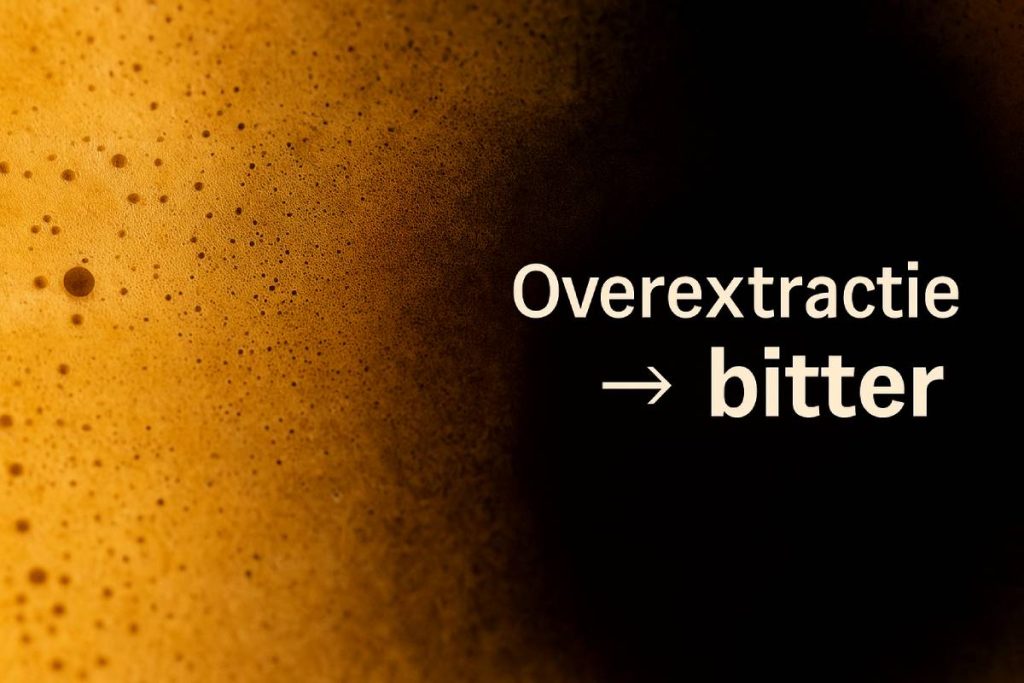 Overextractie vs onderextractie: smaakprofielen