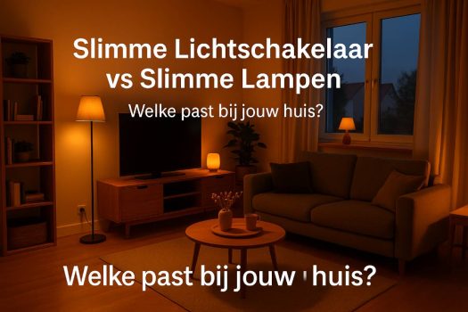 Slimme lichtschakelaar vs slimme lampen: Welke past bij jouw huis?